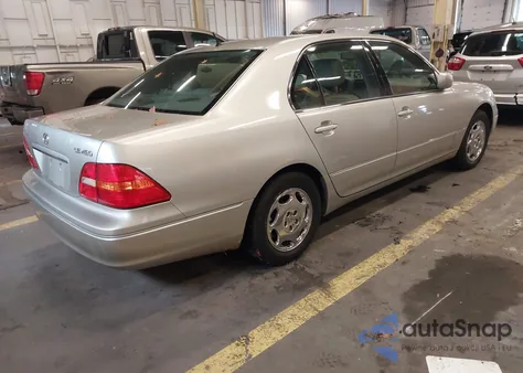 2001 Lexus Ls 430 из США, поврежденный, VIN JTHBN30F910028721